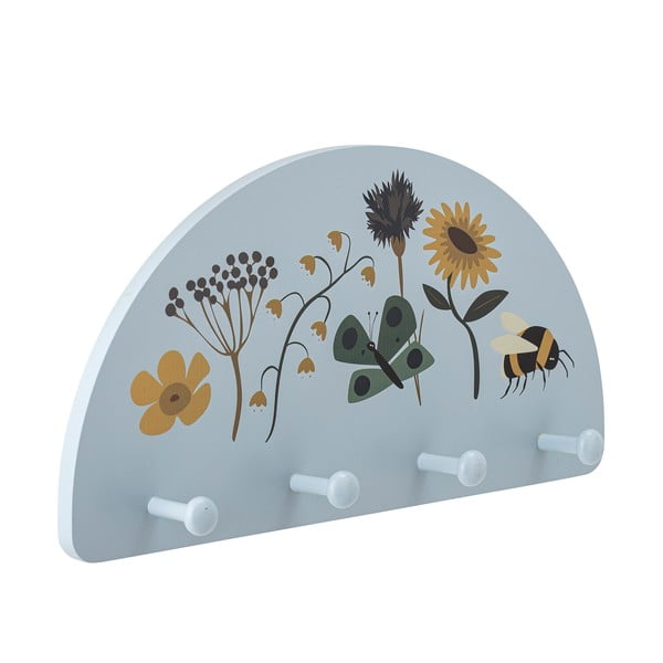 Niebieski dziecięcy wieszak ścienny Juliana − Bloomingville Mini-image-3