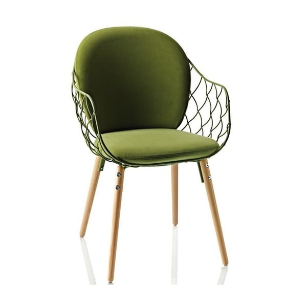 Zielone krzesło Magis Piña