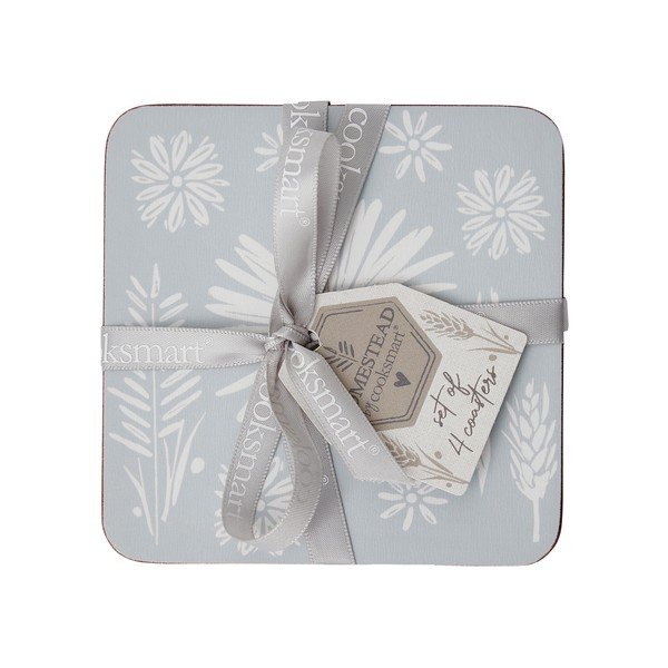 Jasnoniebieske korkowe podkładki zestaw 4 szt. Homestead – Cooksmart ®-image-1