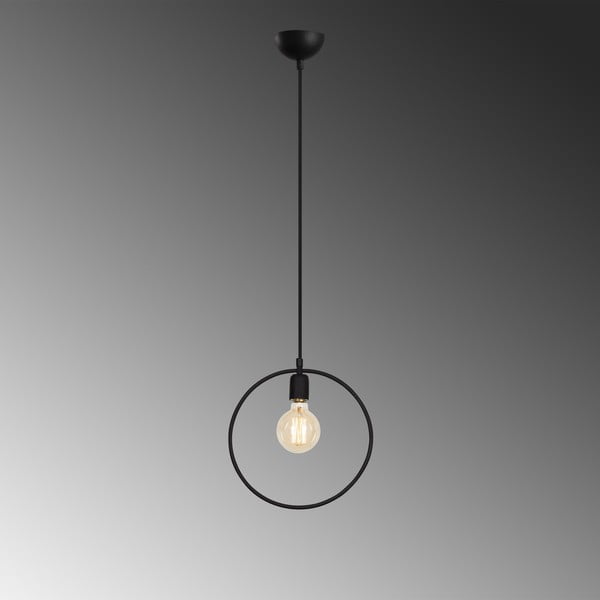 Czarna lampa wisząca Geonni – Opviq lights-image-1