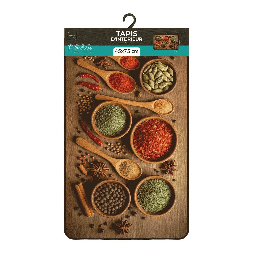 Dywan 45x75 cm Spicy – douceur d'intérieur (zdjęcie 3)