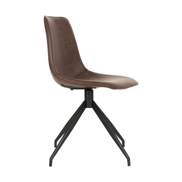 Brązowe krzesła zestaw 2 szt. Monaco – House Nordic-image-3