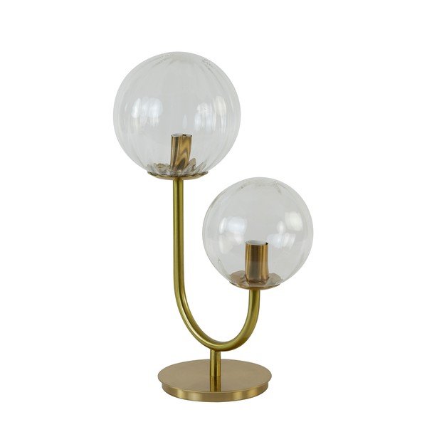 Lampa stołowa w kolorze złota (wysokość 43 cm) Magdala – Light & Living-image-2