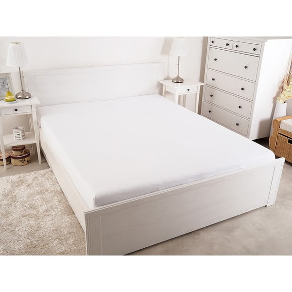 Białe prześcieradło 90x200 cm – B.E.S.-image-2