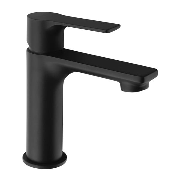 Bateria umywalkowa stojąca w kolorze matowej czerni Pax – Sapho