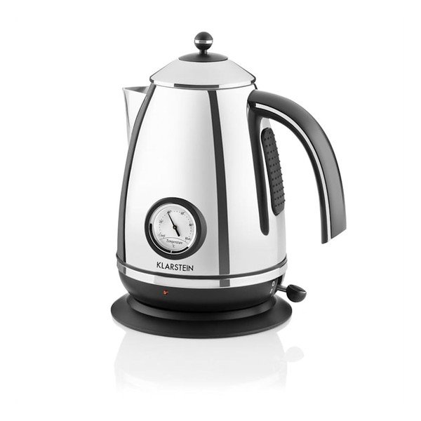 Czajnik elektryczny w kolorze srebra Klarstein Aquavita Chalet