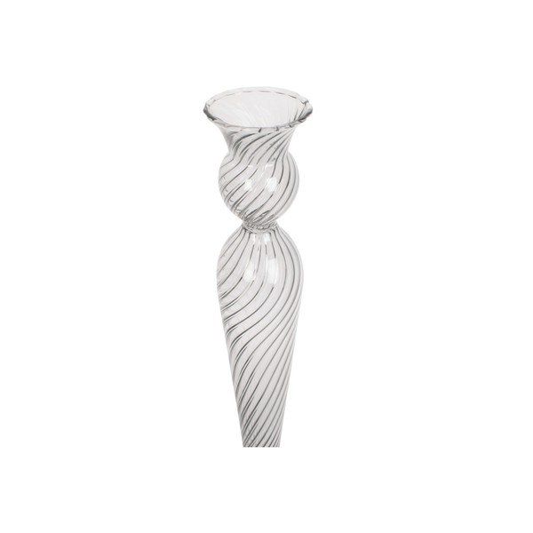 Szklany świecznik PT LIVING Swirl, wys. 26,5 cm-image-4