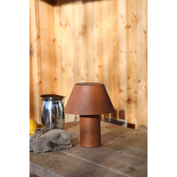 Lampa zewnętrzna stołowa LED ze ściemniaczem solarna/na USB ø 25 cm Vivo – Markslöjd-image-1