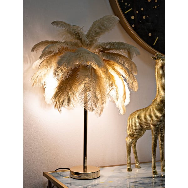 Lampa stołowa w kolorze złota (wysokość 55 cm) Palm – Mauro Ferretti-image-1