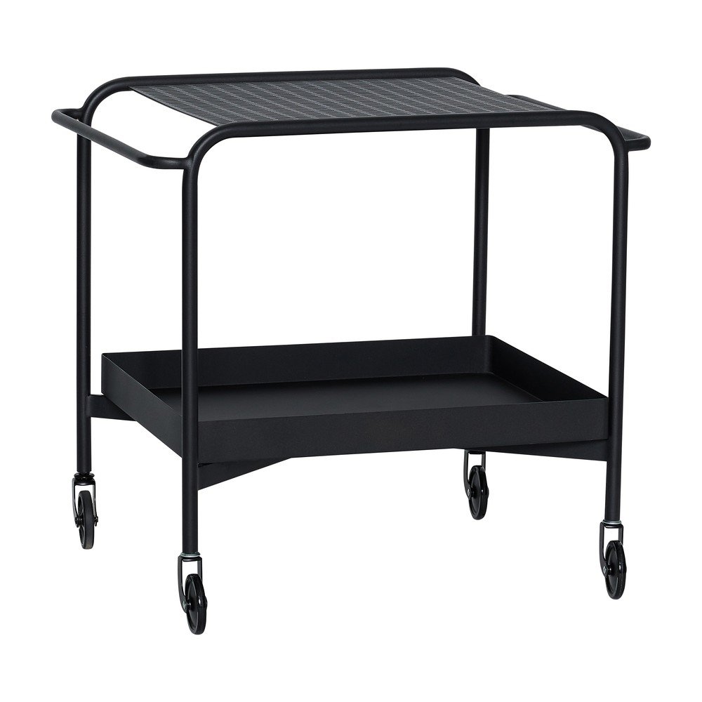 Metalowy barek na kółkach 47x66 cm Push – Hübsch