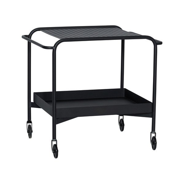 Metalowy barek na kółkach 47x66 cm Push – Hübsch