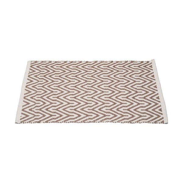 Beżowy dywanik łazienkowy z plastiku z recyklingu 50x80 cm Altai – Wenko-image-2