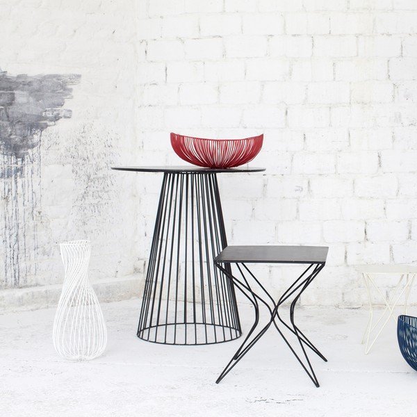 Czarny stolik Serax Bistrot Garbo, ⌀ 30 cm-image-1