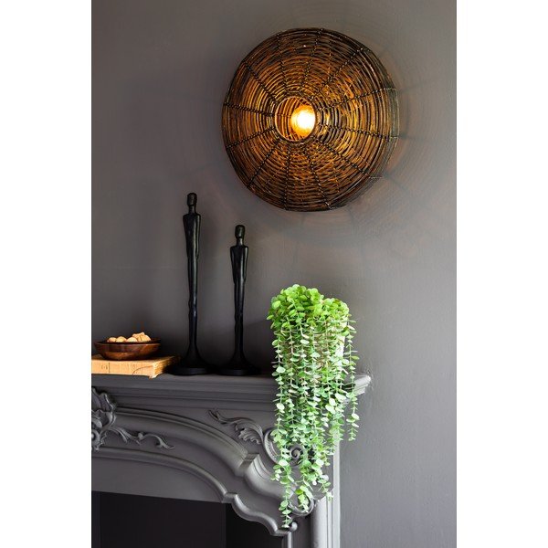 Czarny kinkiet Mataka – Light & Living-image-1
