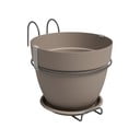 Wisząca doniczka z plastiku z recyklingu ø 20 cm Capri – Artevasi