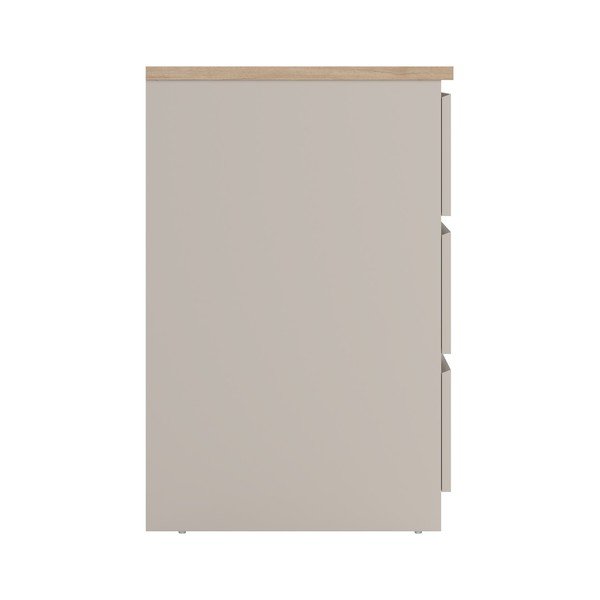 Kremowa komoda 77x76x50 cm Naia – Tvilum-image-4