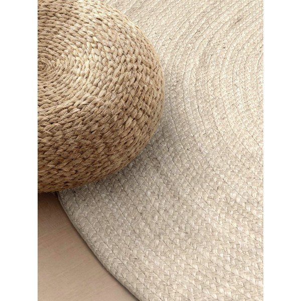 Kremowy dywan z juty dwustronny/tkany ręcznie 160x230 cm Braided – Hanse Home-image-3