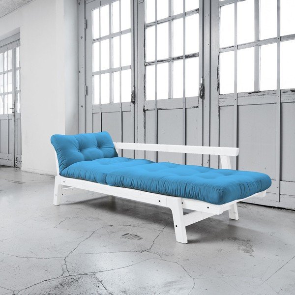 Sofa rozkładana Karup Step White/Horizon Blue-image-3