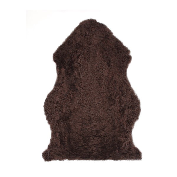 Brązowy, wełniany dywan z owczej skóry Auskin Kirrin, 90x60 cm