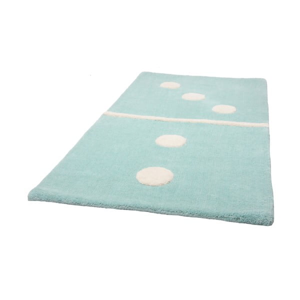 Dywan dziecięcy Nattiot Domino Aqua, 60x120 cm-image-1
