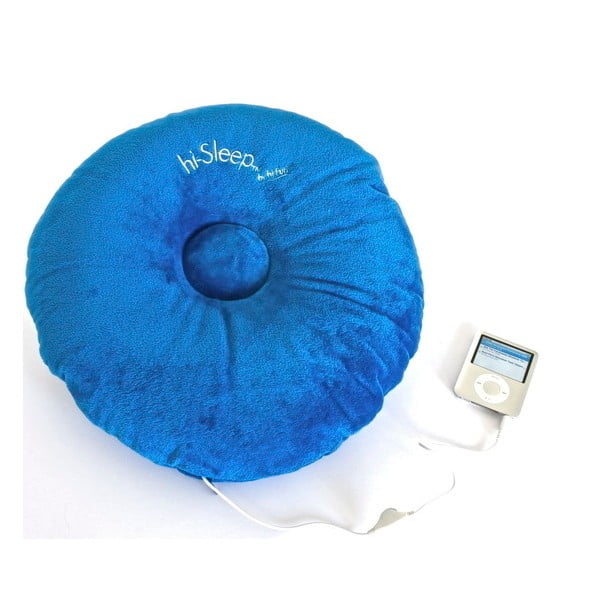 Poduszka z wbudowanym głośnikiem hi-Sleep, niebieska
