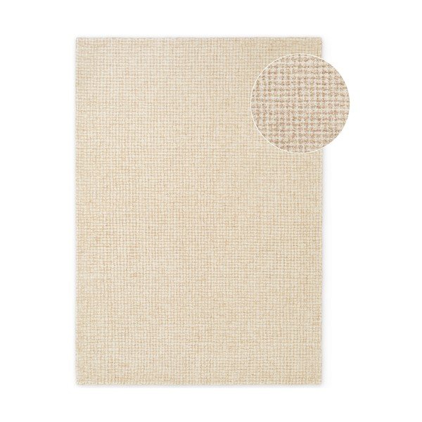 Wełniany dywan w naturalnym kolorze 120x170 cm Eloise – Hanse Home