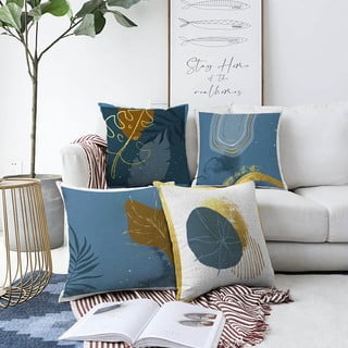 Zestaw 4 poszewek na poduszki Minimalist Cushion Covers Magical Night, 55x55 cm