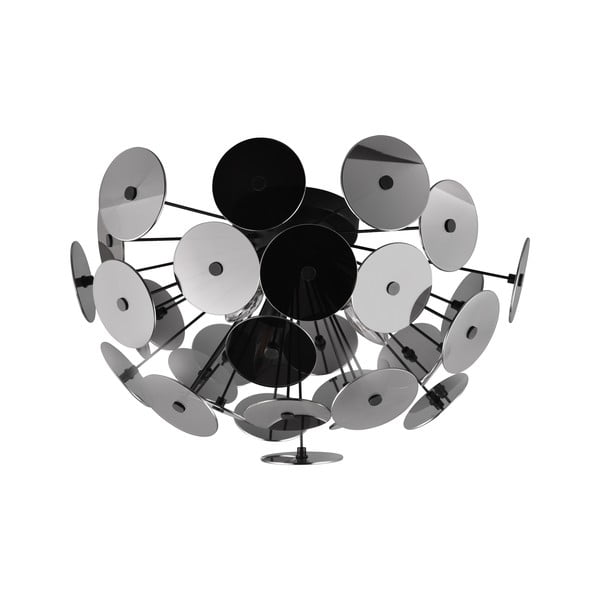 Lampa sufitowa w kolorze matowej czerni Discalgo – Trio