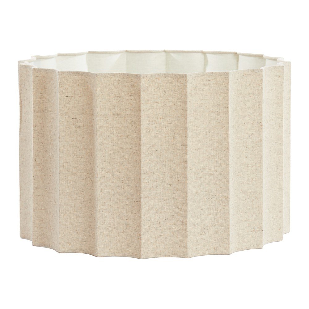 Kremowy abażur ø 35 cm Disli – Light & Living