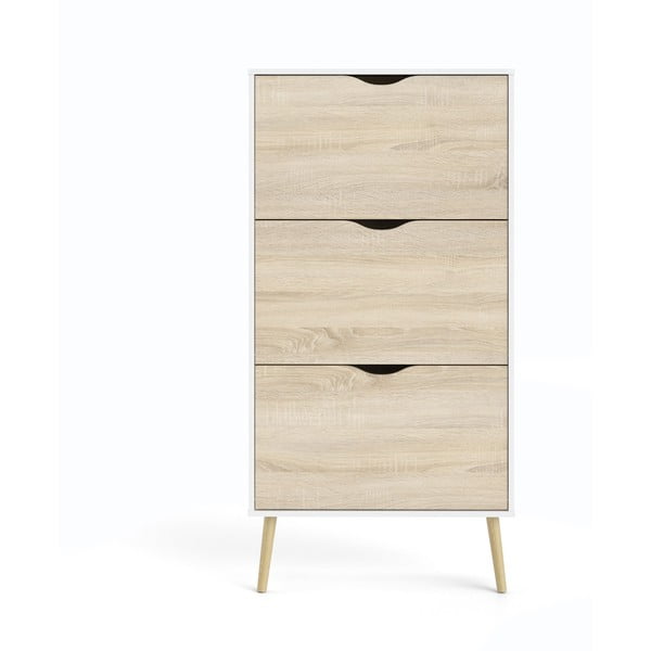 Szafka na buty w dekorze dębu Tvilum Oslo-image-2