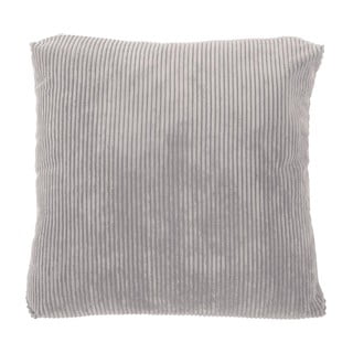 Szara poduszka dekoracyjna Tiseco Home Studio Ribbed, 40x40 cm