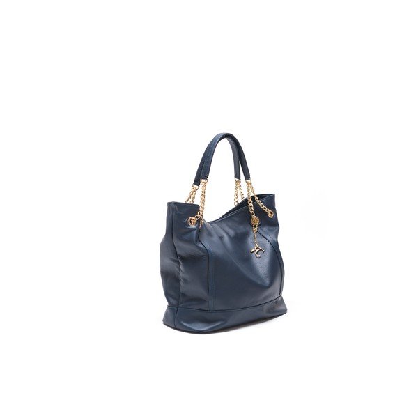 Skórzana torebka Tote 2089 Blu-image-3