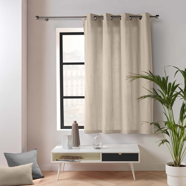 Kremowa zasłona 135x180 cm Twily – douceur d'intérieur-image-2