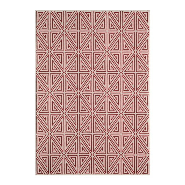 Czerwony dywan Nourison Baja Apuri, 290x201 cm