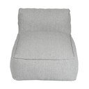 Szary moduł sofy ogrodowej Grow – Blomus