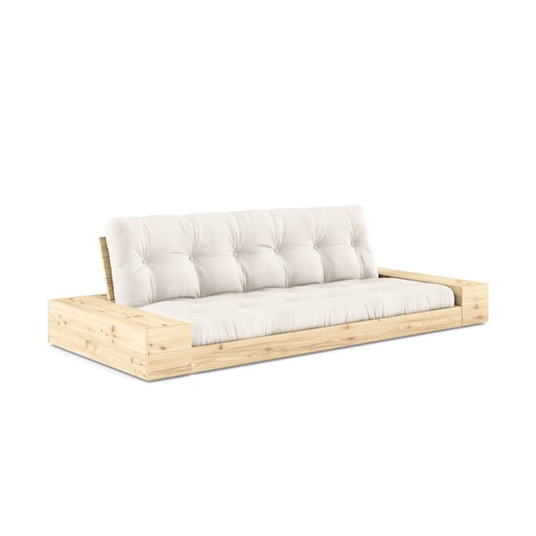 Kremowa rozkładana sofa 244 cm Base – Karup Design