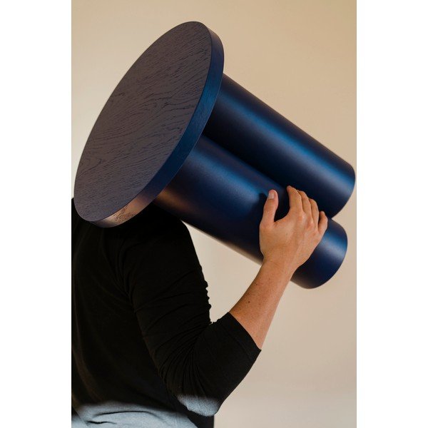 Niebieski stołek Oly – noo.ma-image-4