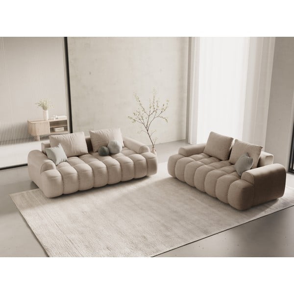 Jasnobrązowa sofa 175 cm Linz – Cosmopolitan Design-image-1
