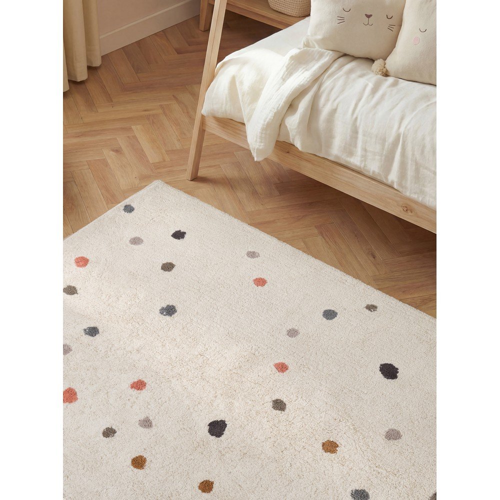 Kremowy bawełniany dywan dziecięcy odpowiedni do prania/tkany ręcznie 140x200 cm Snuggle Pippo – Hanse Home (zdjęcie 7)