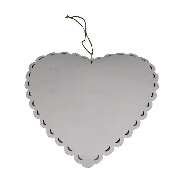 Dekoracja wisząca Romantic Heart, 19 cm