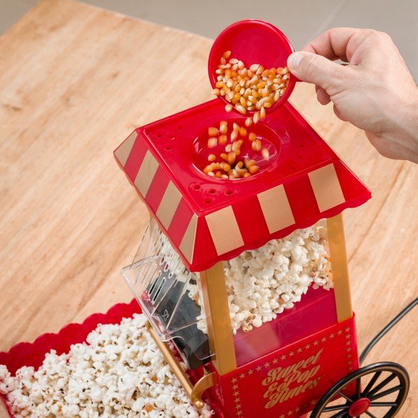 Czerwona maszyna do popcornu InnovaGoods Popcorn Maker-image-1