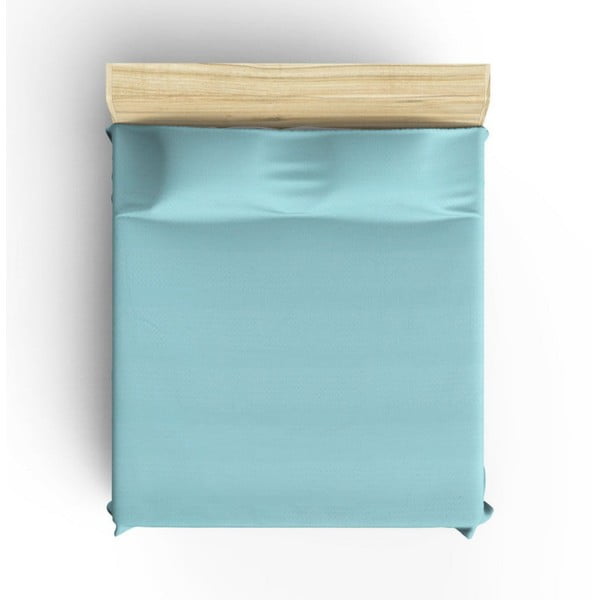 Jasnoturkusowa lekka narzuta dwuosobowa Turquoise, 220x240 cm-image-1