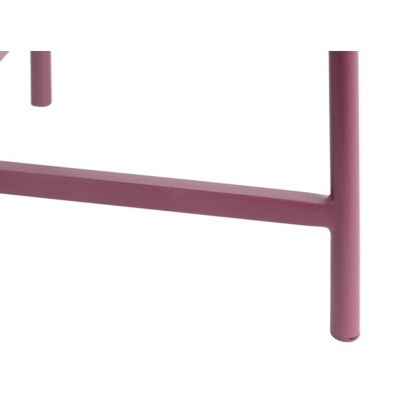 Wrzosowy metalowy okrągły stolik ø 50 cm Meseta  – Leitmotiv-image-3