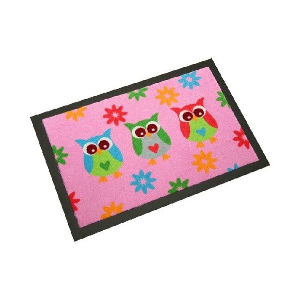 Wycieraczka Pink Owls, 40x60 cm-image-1