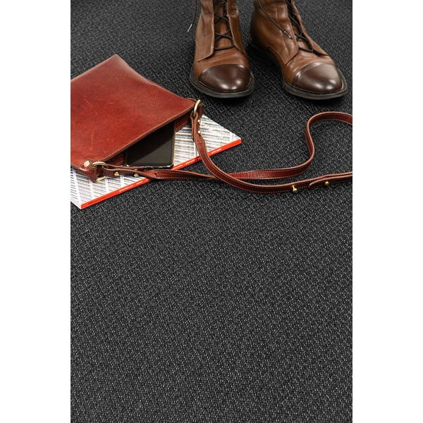 Czarny dywan 160x80 cm Bello™ – Narma-image-2
