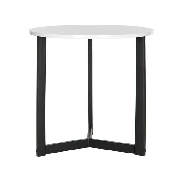 Czarny stolik z białym blatem Safavieh Alyssa