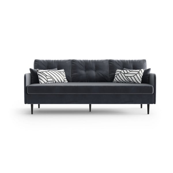 Antracytowa sofa 3-osobowa Daniel Hechter Home Memphis Anthracite
