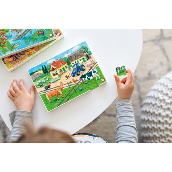Puzzle dziecięce Hubelino Życie na wsi-image-1