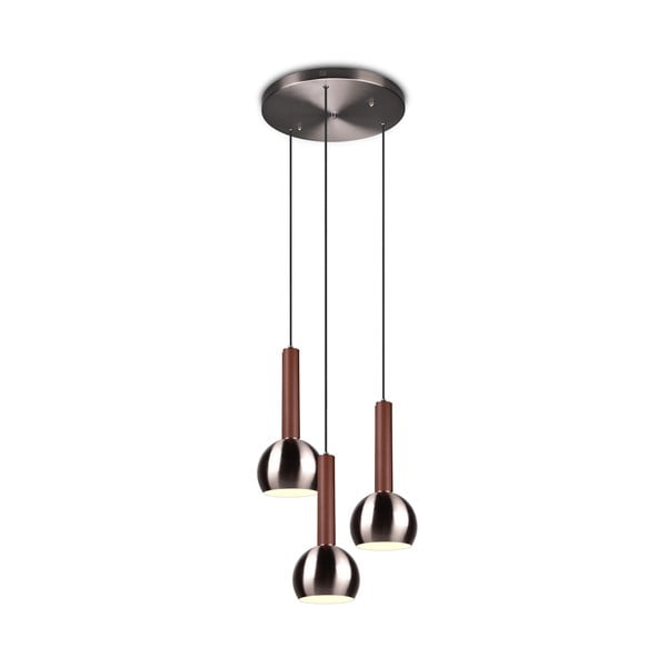 Szara lampa wisząca ø 52 cm Ciliana – CINQUE-image-3
