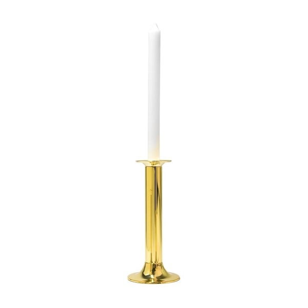 Świecznik w kolorze złota Zilverstad Tube, 22 cm